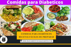 Comidas para diabéticos recetas fáciles de preparar