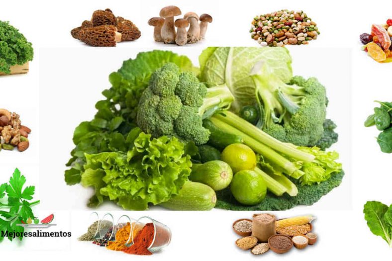 alimentos vegetales ricos en hierro