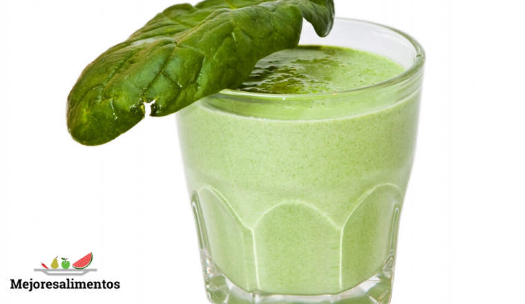 jugo de espinaca para la anemia