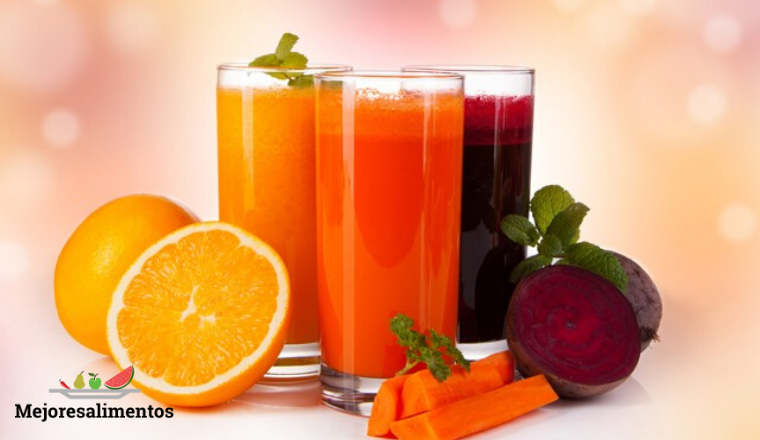jugo de remolacha y zanahoria para la anemia