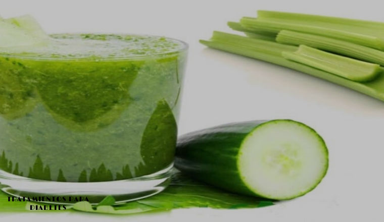 batidos de pepino y espinaca para diabeticos
