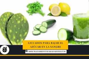 Licuados para bajar el azúcar en la sangre