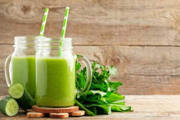 bebidas verdes quema grasa